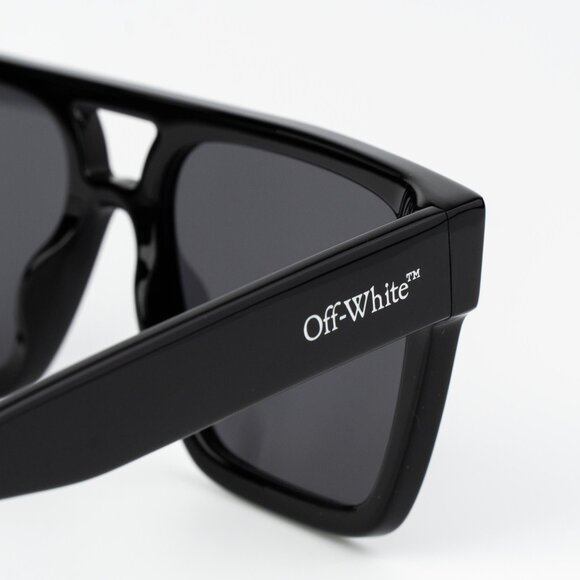 Off-White SPRINGFIELD Women Sunglasses Black Square OERI133 SPRINGFIELD 1007 - Picture 7 of 11